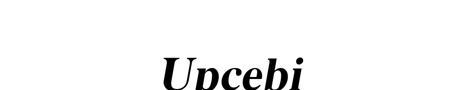 Eucrosia UPC Bold Italic Yazı tipi ücretsiz indir